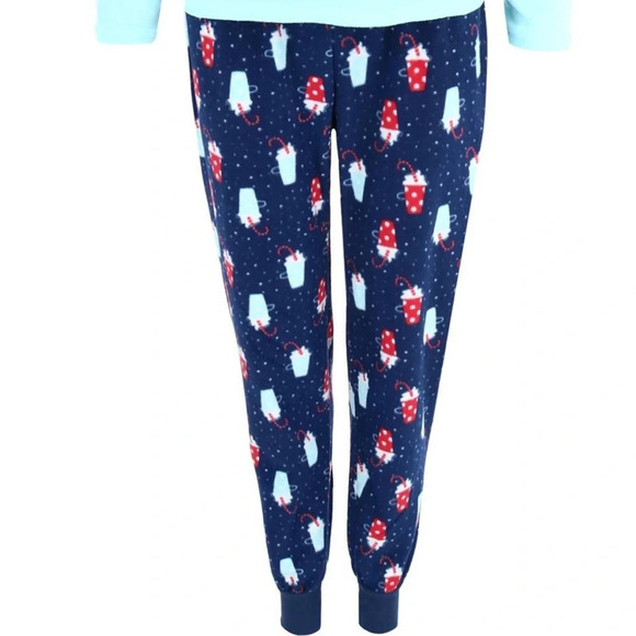 Pj Couture Other - PJ Couture Navy Christmas Hot Coco Drink Pajamas